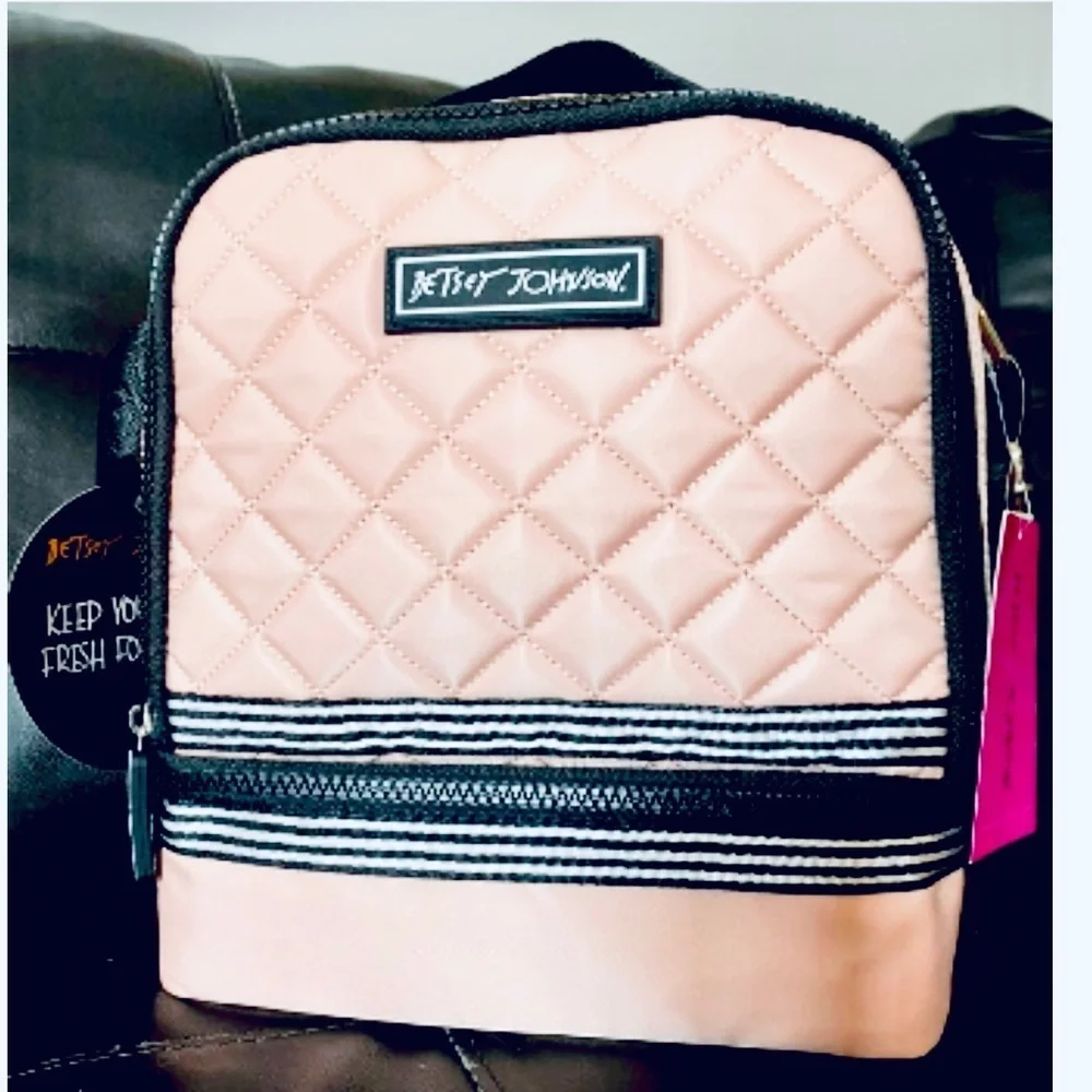 RESTOCKED! Betsey Johnson lunch tote!